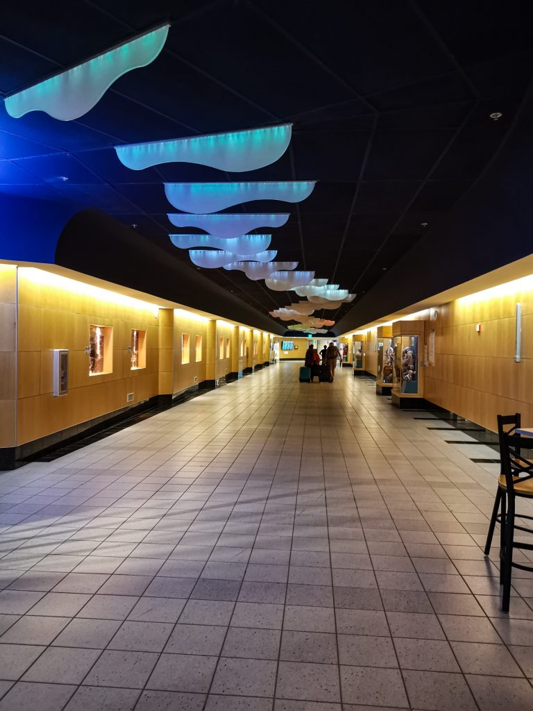 Uscita dell'aeroporto di Anchorage