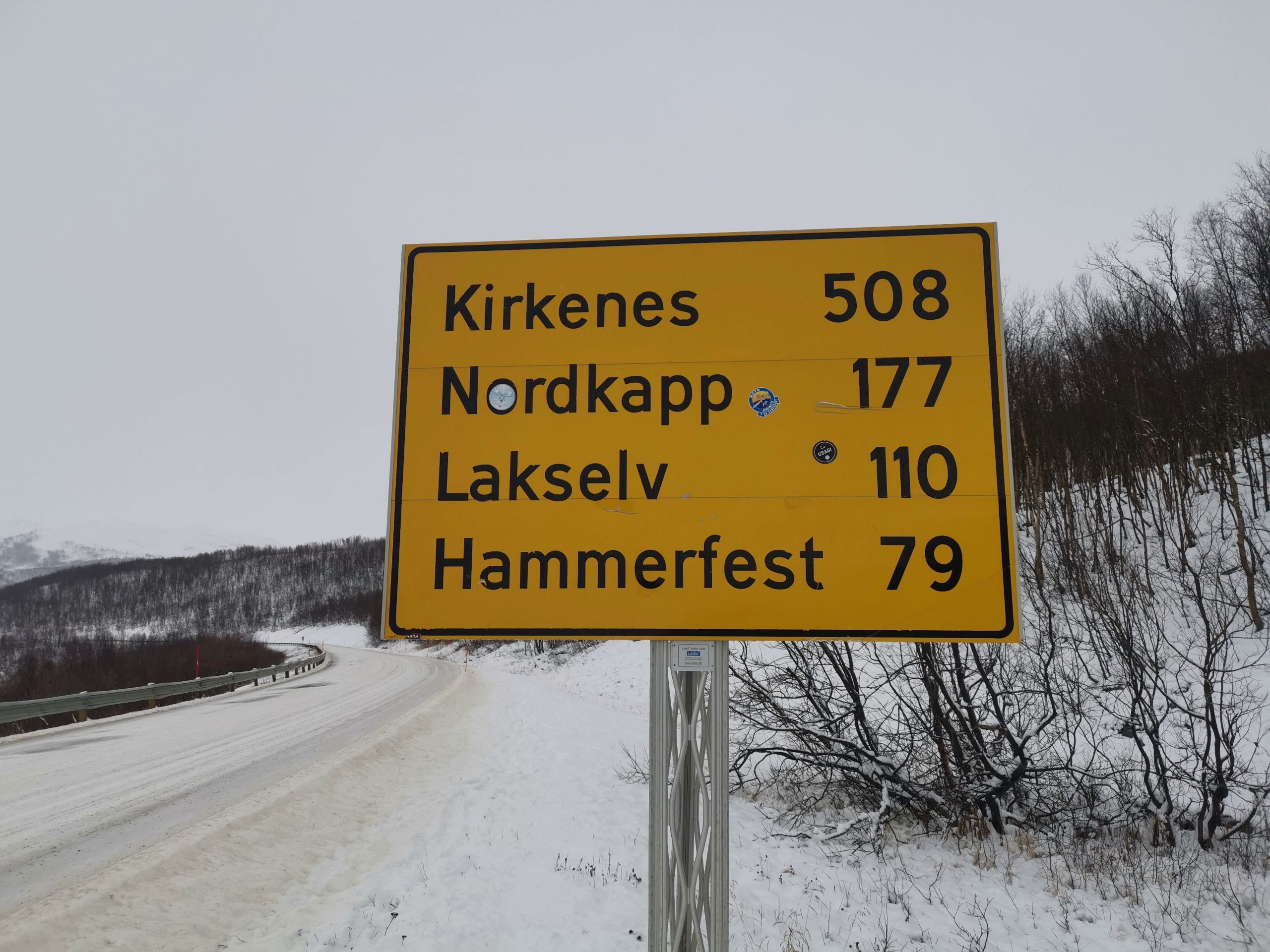 E9, Alta, Norvegia