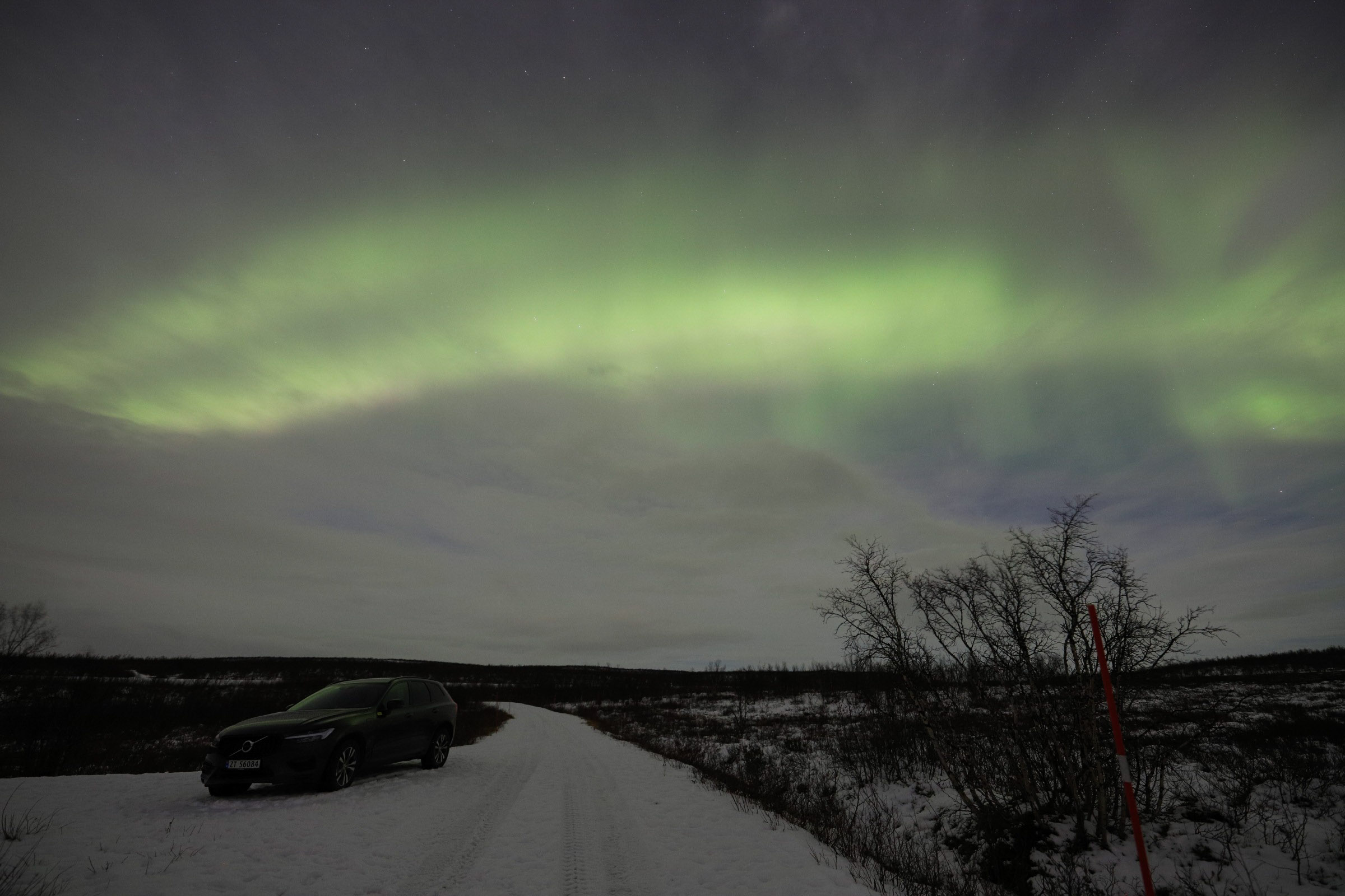 Aurora boreale, Karasjok, Norvegia