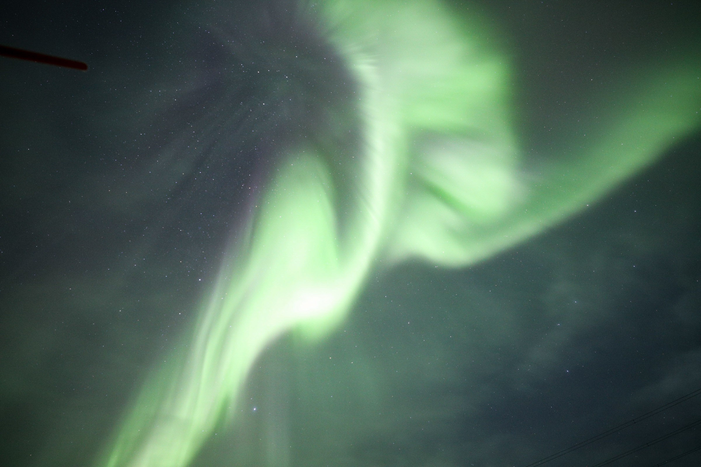 Aurora boreale a Corona, Alta, Norvegia