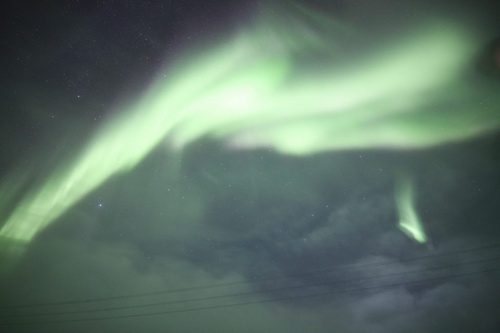 Aurora boreale , Alta, Norvegia