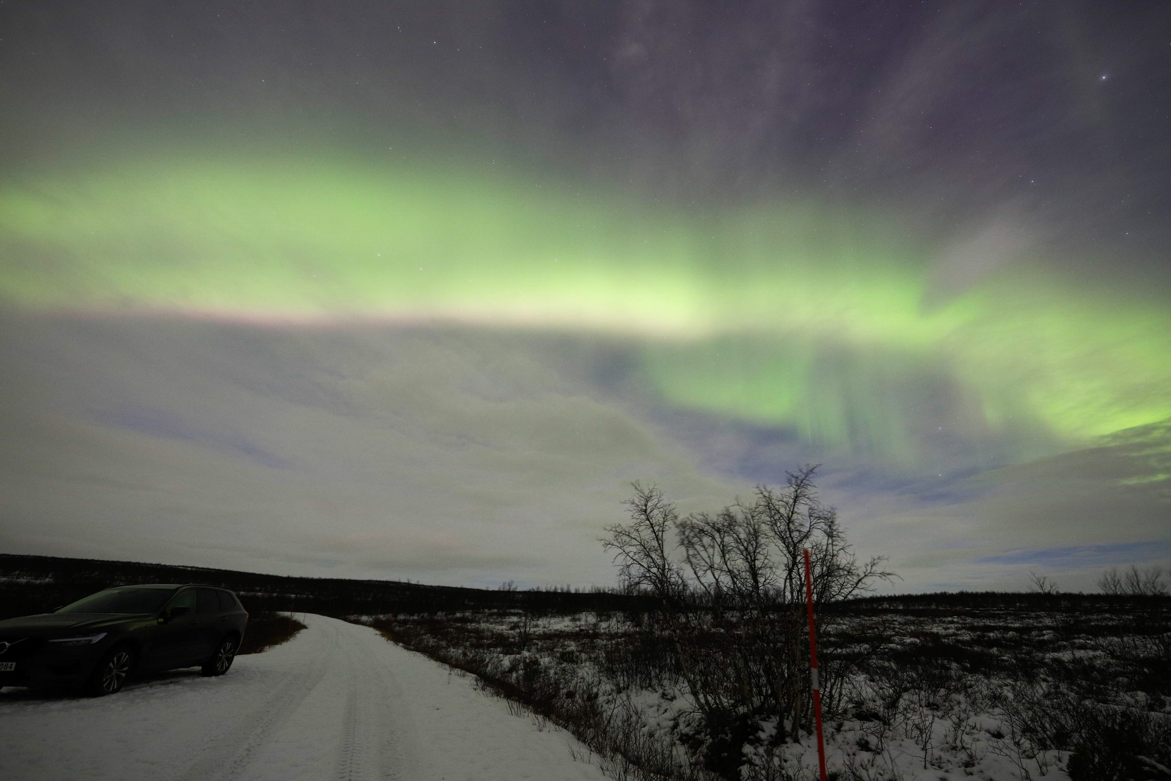 Aurora boreale , Alta, Norvegia