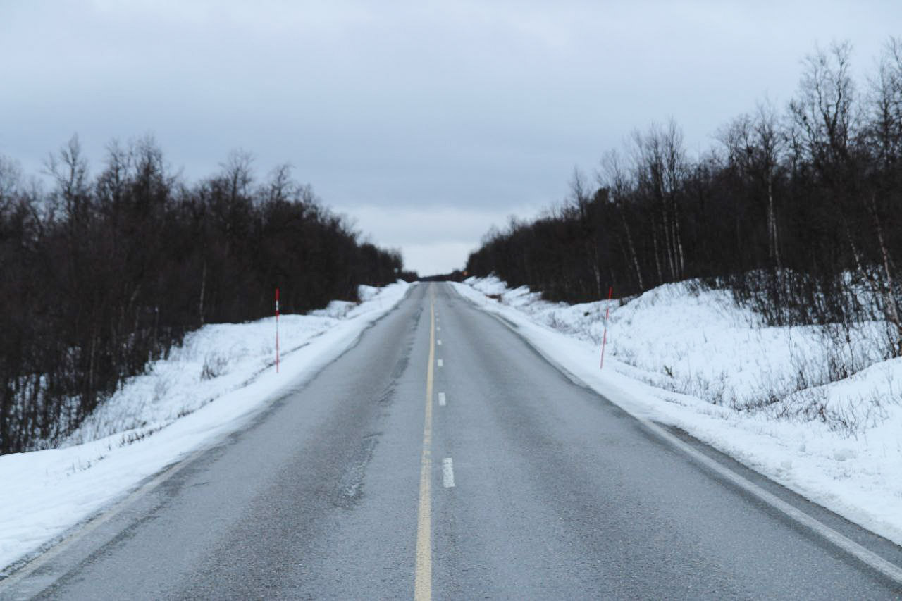 Strada per Inari, Finlandia