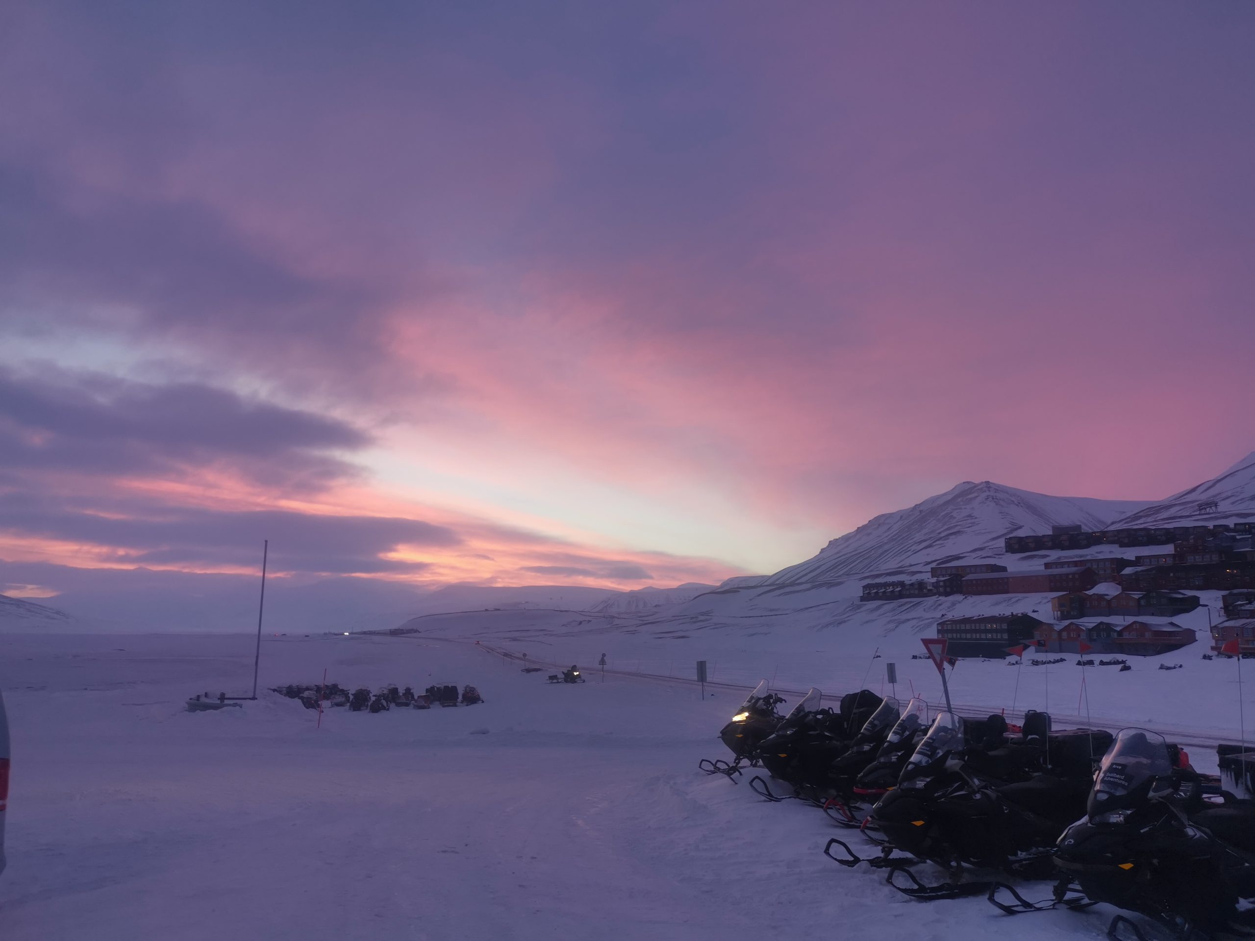 Alba a Longyearbyen