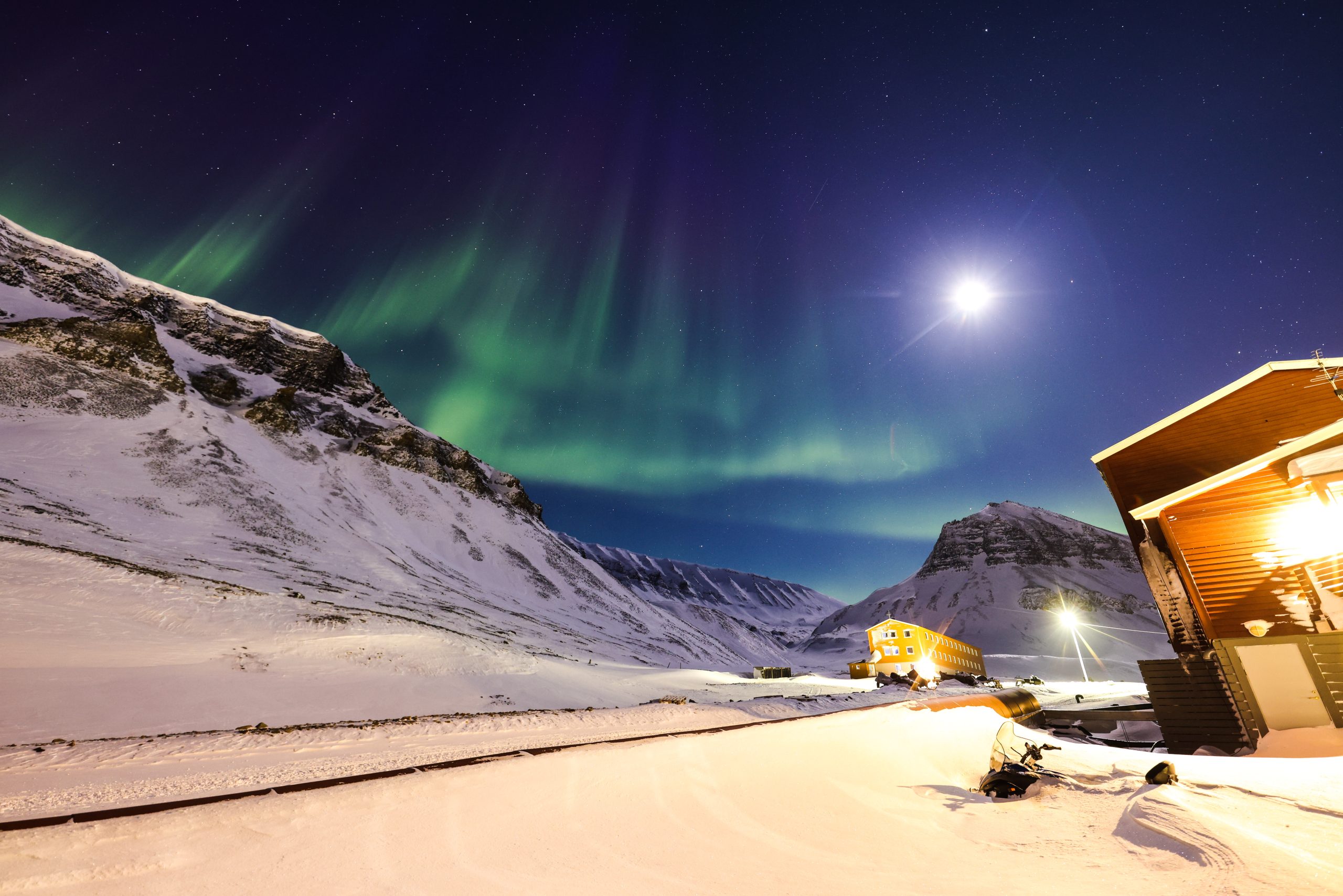 Aurora boreale, Longyearbyen